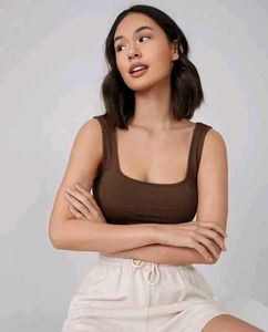 Brown Tank Top