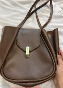 Elegant Brown Tote Bag