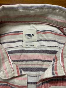 Striped Casual Shirt Slim Fit