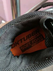 Black Running Shoes - Size 6
