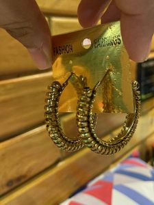 Gold Hoop Earrings