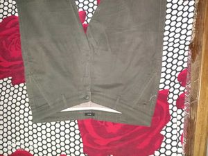 Casual charcoal Green Pants