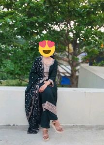 Indo Era Ethnic Kurta with Trousers &amp; Dupatta