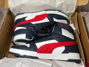 Puma Men’s Court Parsian Night Blue And White High