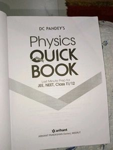 Physics Quick Book