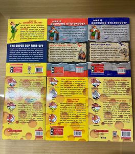 Geronimo book, set of 6