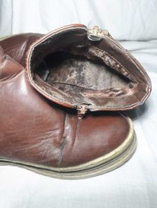 Brown Leather Boots