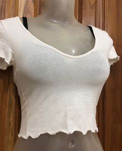 White Staple H&amp;M Top