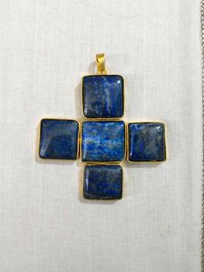 Lapis Lazuli Cross Pendant
