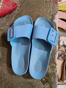 Blue Buckle Slides