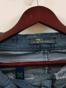 Straight denim