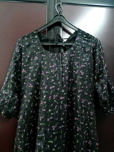 Elegant Floral Kurta Plazo Set
