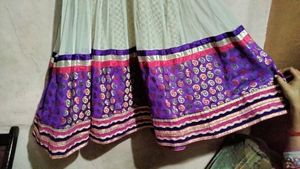 Anarkali Dress with Net Fabric