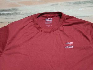 Jack & Jones Maroon T-shirt