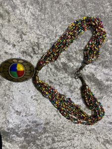 Beaded Pendant Necklace