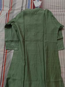 Olive Green Kurta
