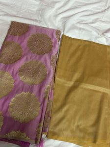 Banarasi Satin Suit Set