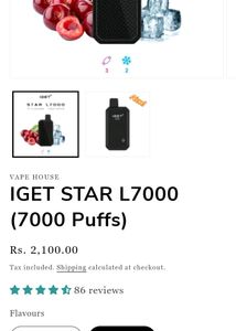 Iget Star Lush Ice Vape
