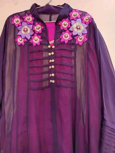 Designer Double Colour  Gown...