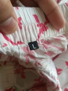 Pink And White Lovely Skirt