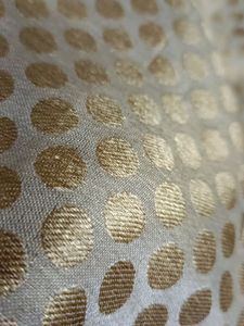 cream colour saree.. with little imperfections.