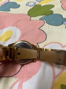 Fossil Gold Watch