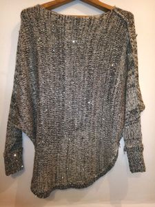 Sparkly Knit Hi-Lo Sweater Size S/M/L