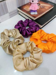 Satin Scrunchie Set