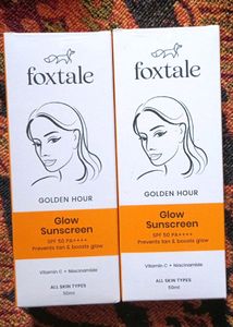 2 Pack ❤️ Foxtale Glow Sunscreen 🌞