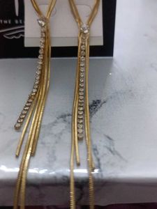Elegant Gold Dangle Earrings
