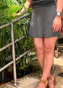 Mini Skirt Black & White For Women❤️❤️❤️
