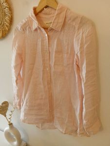 Jewel Changes Linen Shirt From Singapore