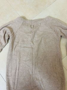 Mini Wool Dress For Womens