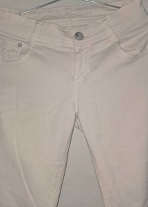 White Kandi Jeans - Size 28