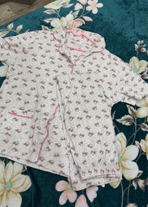 Cute Printed Pajama Set