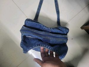 Denim Shoulder Bag