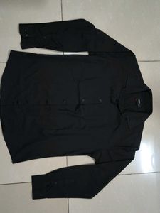 Men's Black Long Sleeve Shirt