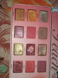 MALIAO SWEET PEACH 🍑 EYESHADOW AND BLUSH