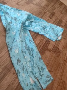 Cool Blue Patterned Shirt