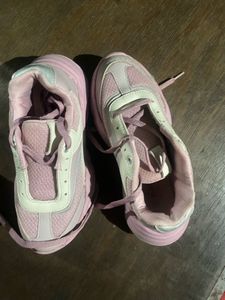 Cute Pink Sneakers For Women