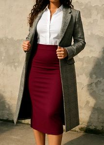 Body Fit Long Skirt