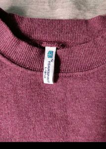 Teamspirit Maroon Pullover Sweater