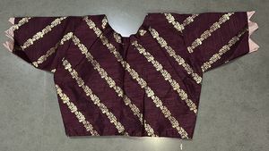 Striped Blouse with Unique Sleeves