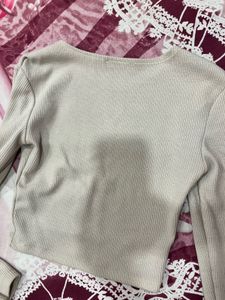 Zara Ribbed Crop Top