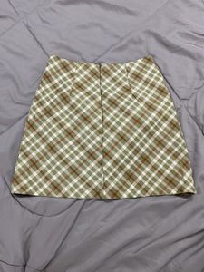 Green Mini Skirt