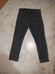 Charcoal colored denim