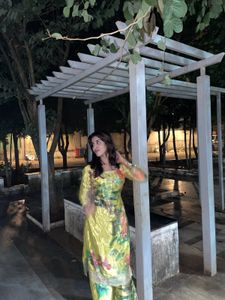 Floral Print Kurta Set