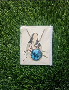 Moon Glow In The Dark Necklace 🎀🩷