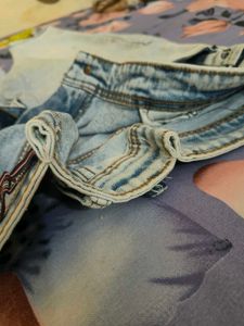 Sky Blue Baggy Jeans