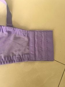 Purple Flower Bra